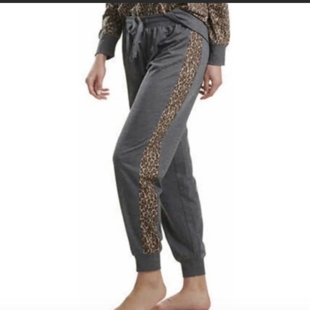 Splendid Side Animal Print Joggers